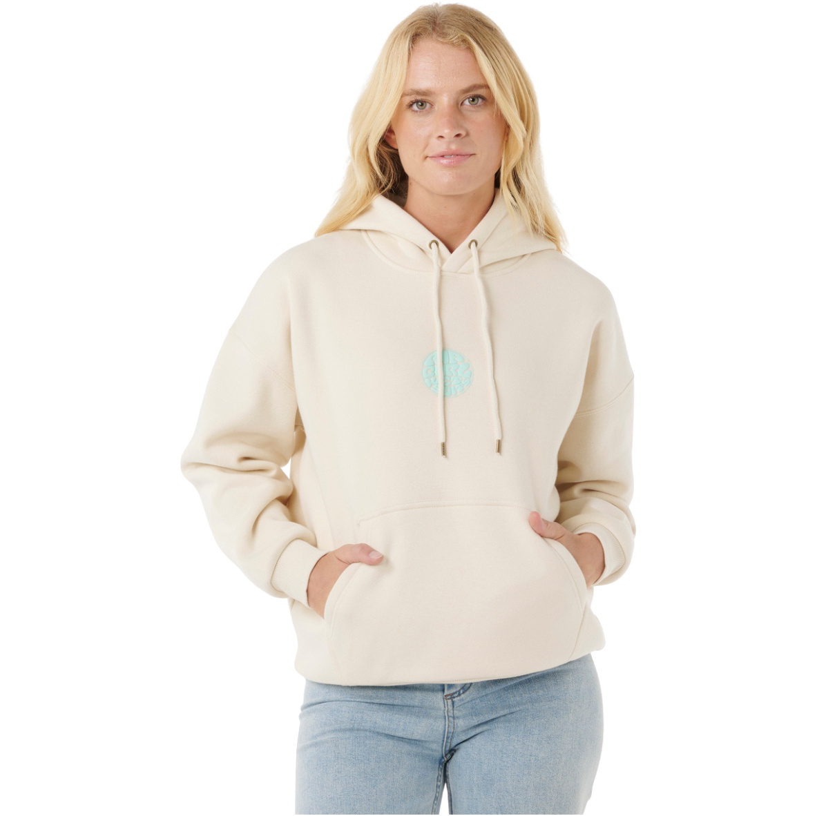 2025 Rip Curl Dame Icons Of Surf Heritage Hettegenser 06NWFL - Shell